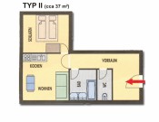 Apartmá II, 2 - 4 osoby