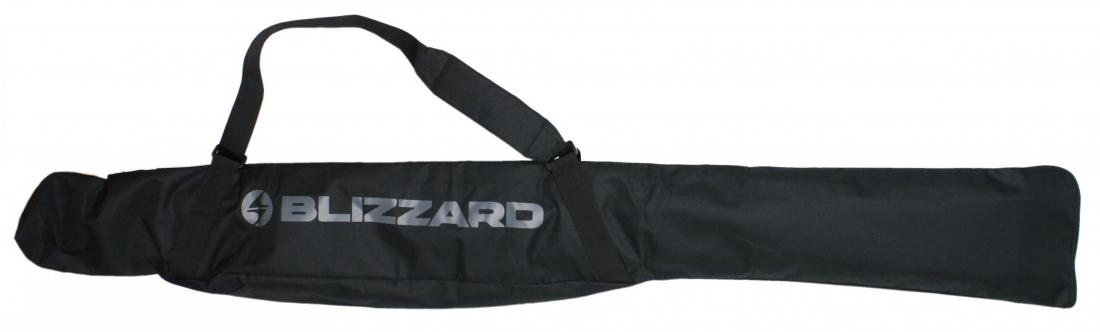 Junior Ski bag for 1 pair, black/silver, 150 cm