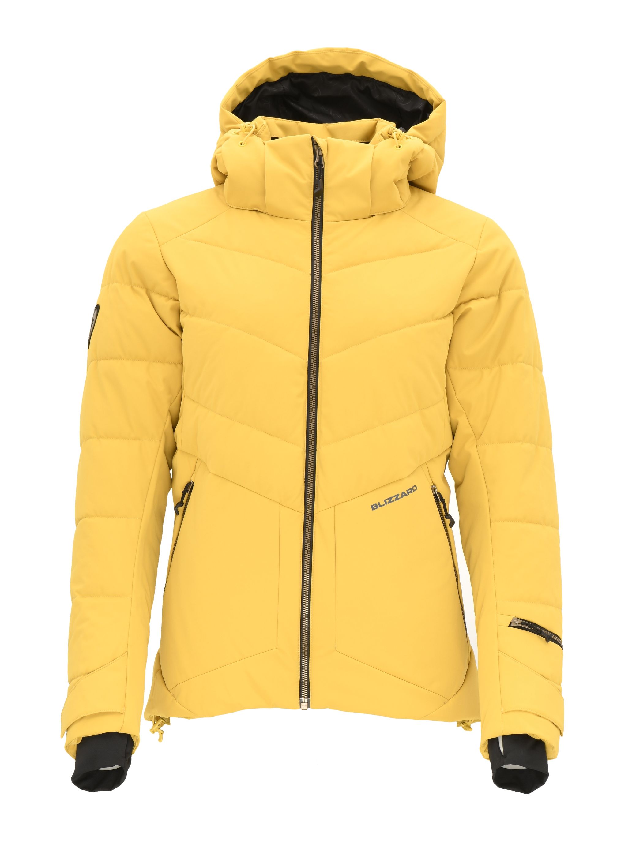 W2W Ski Jacket Veneto, mustard yellow