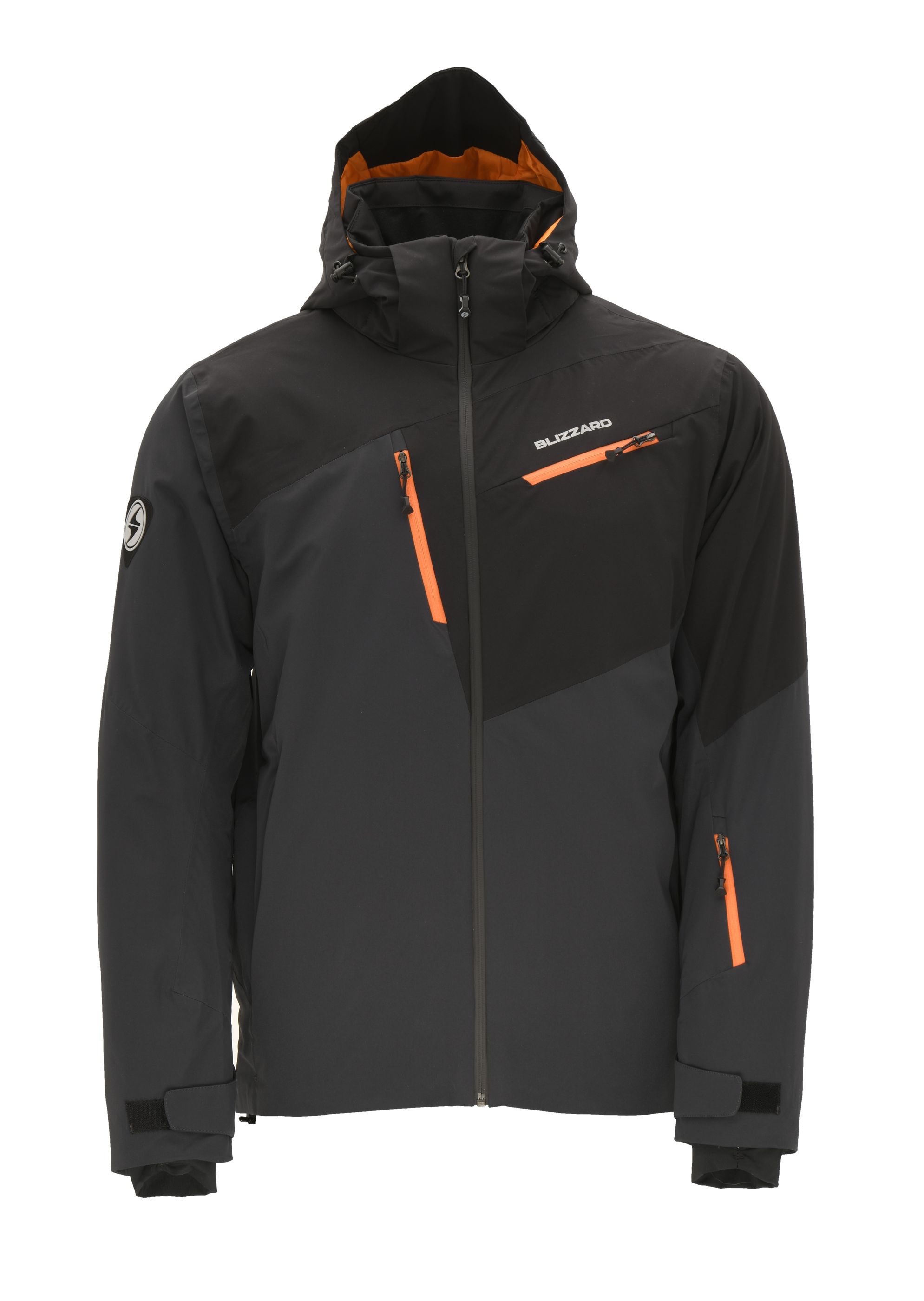 Ski Jacket Leogang, anthracite/black