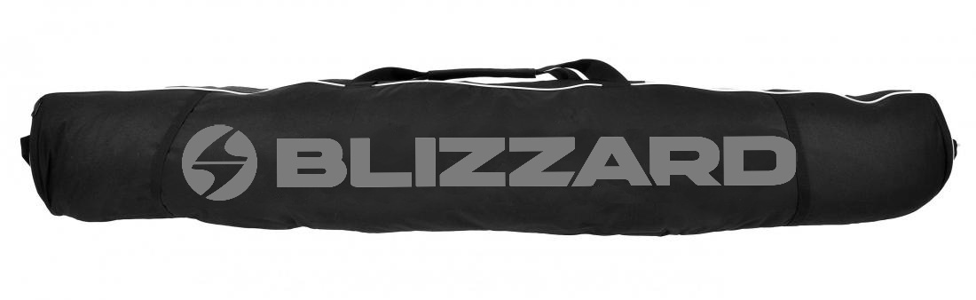 Ski bag Premium for 2 pairs, black/silver, 160-190 cm