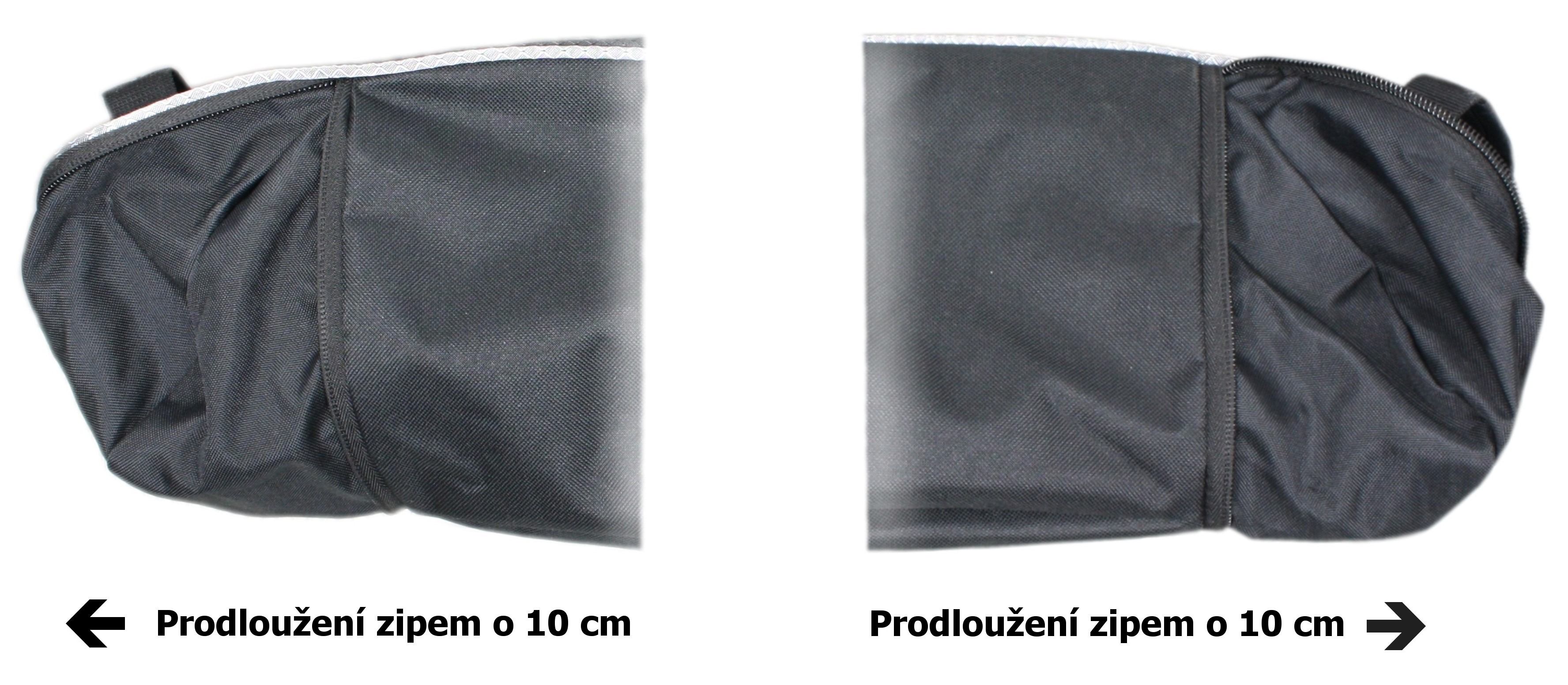 Ski bag for 1 pair, black/silver, 160-180 cm
