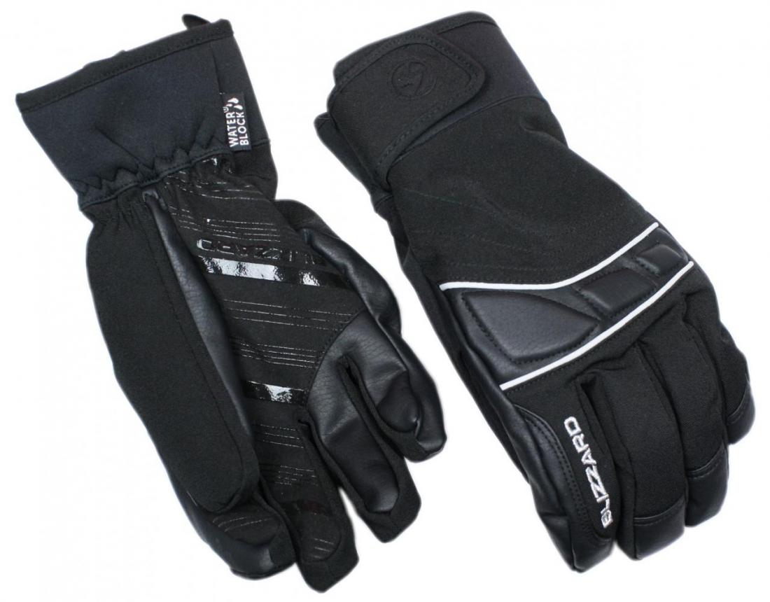 Profi ski gloves, black/silver