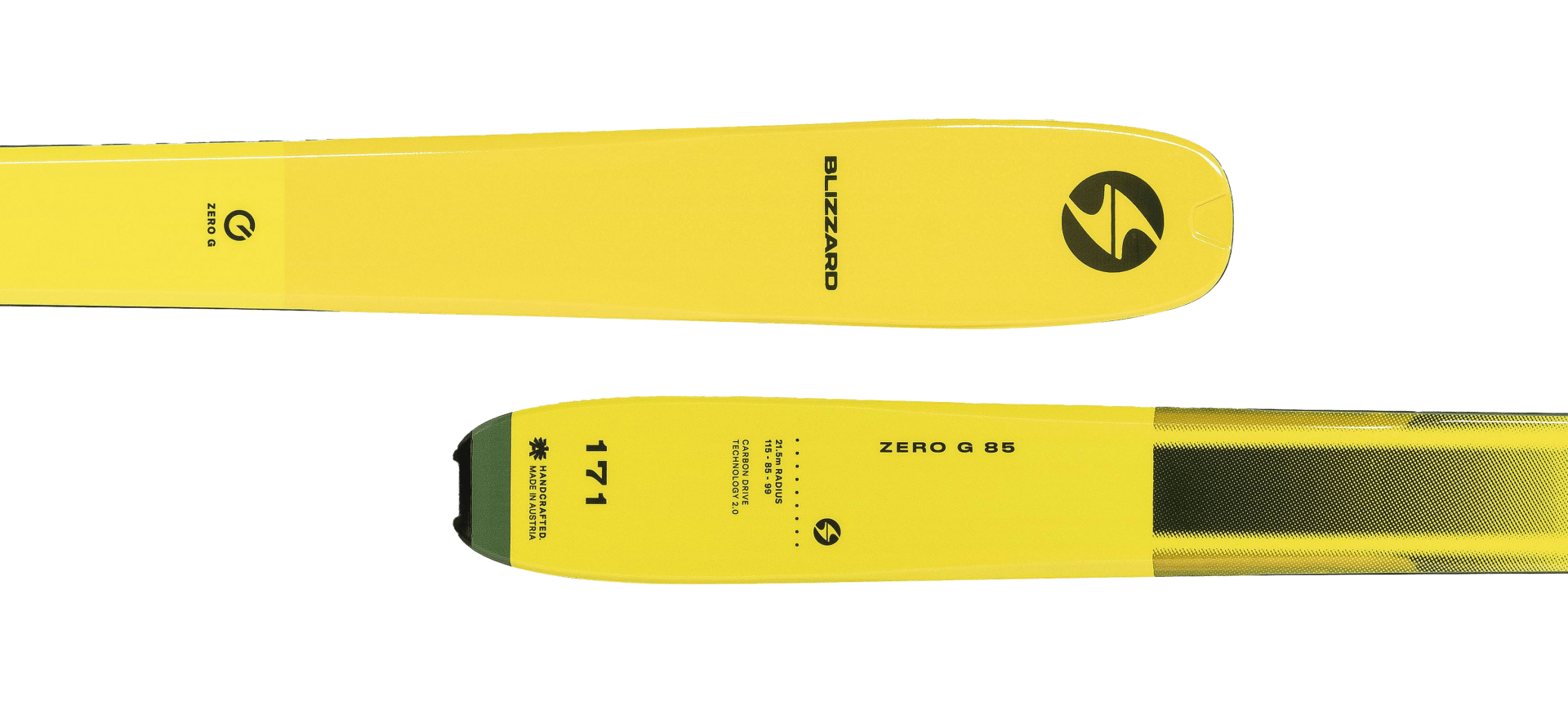 Zero G 085, yellow, flat, 21/22