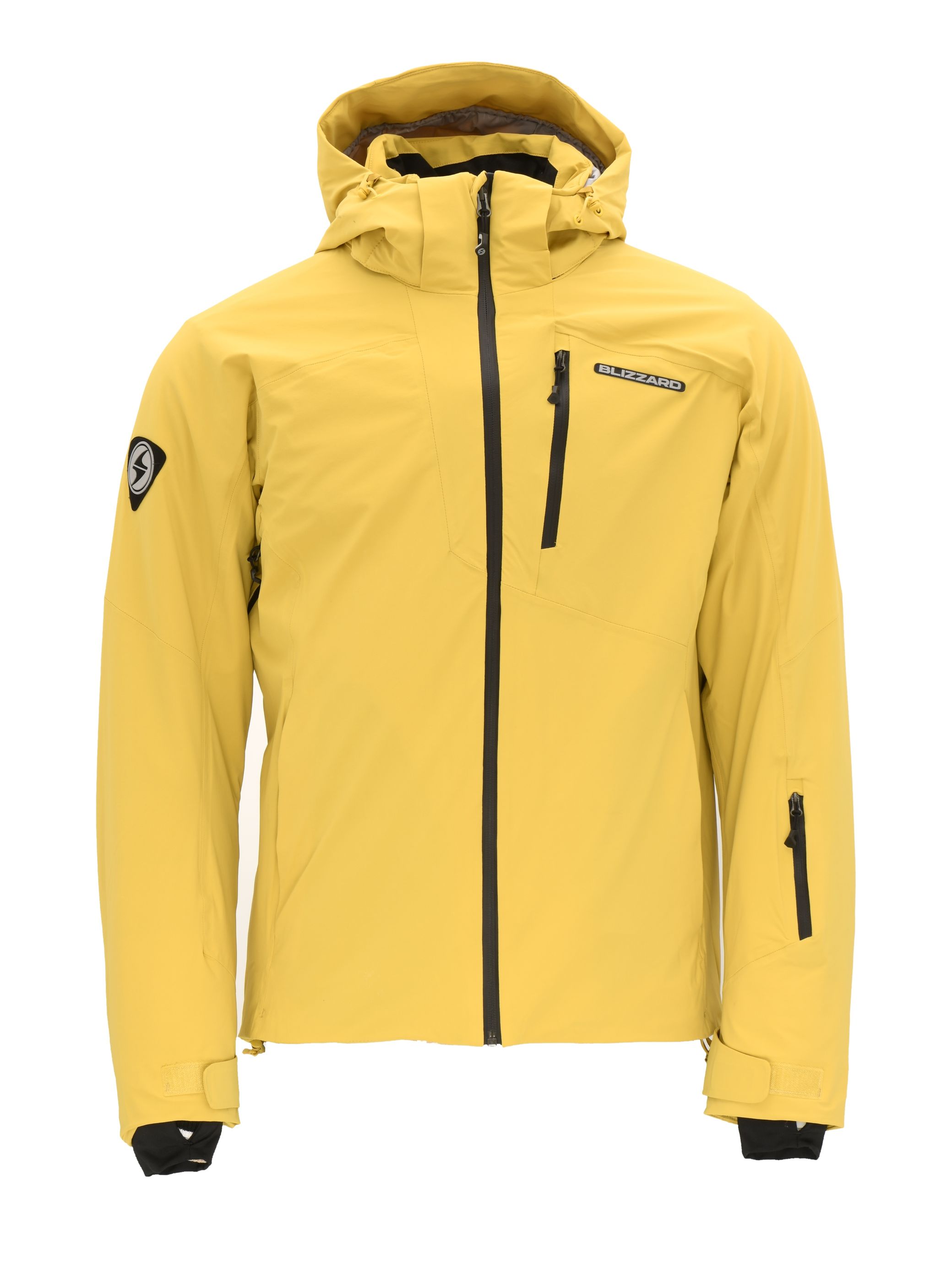 Ski Jacket Silvretta, mustard yellow