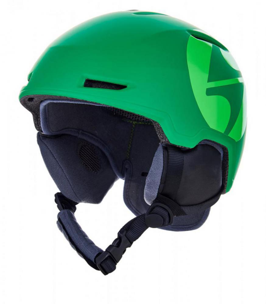 Viper ski helmet junior, dark green matt/bright green matt