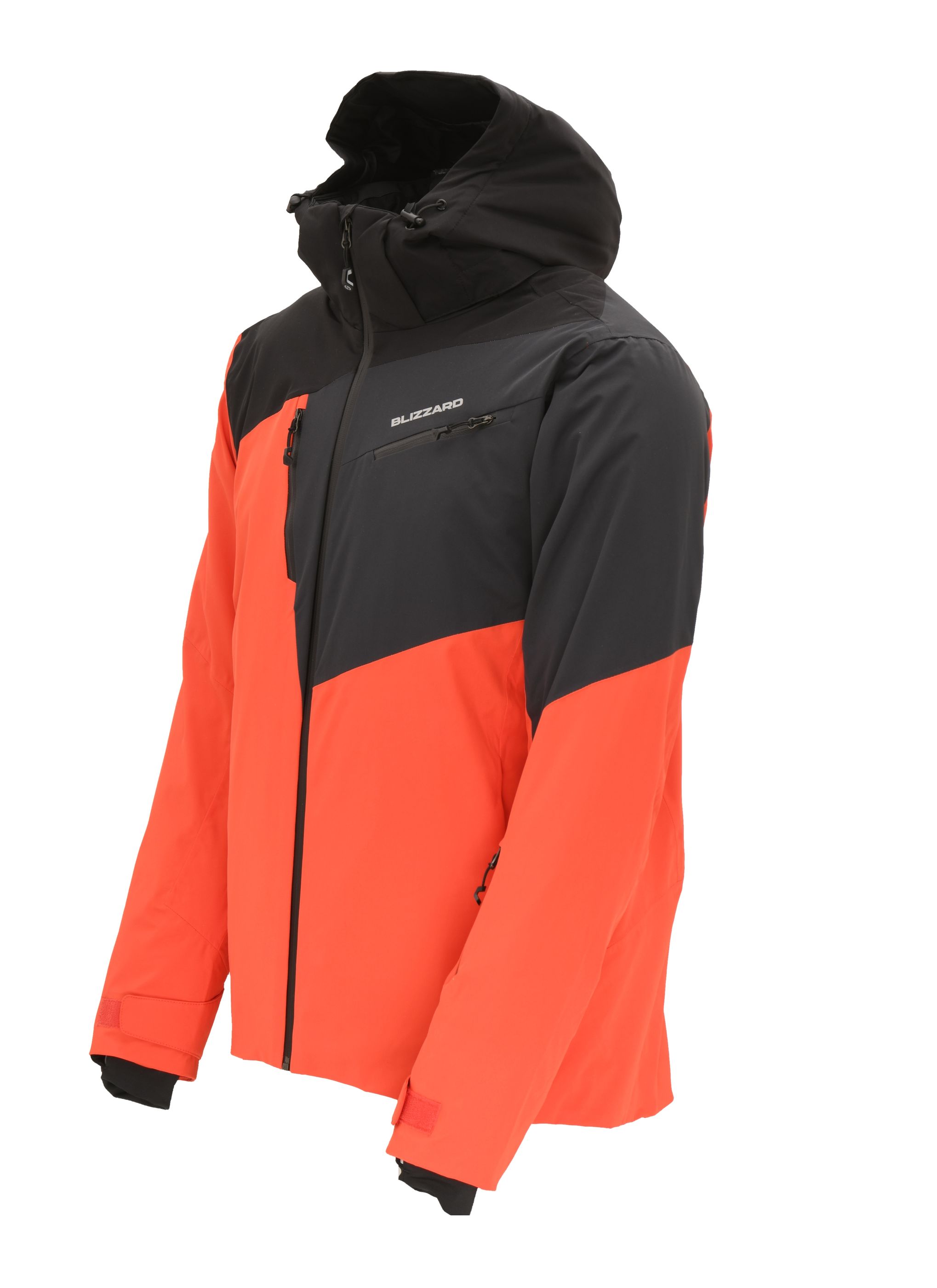 Ski Jacket Leogang, red/black